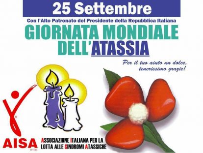 Giornata Mondiale dell'Atassia, 25 settembre 2022